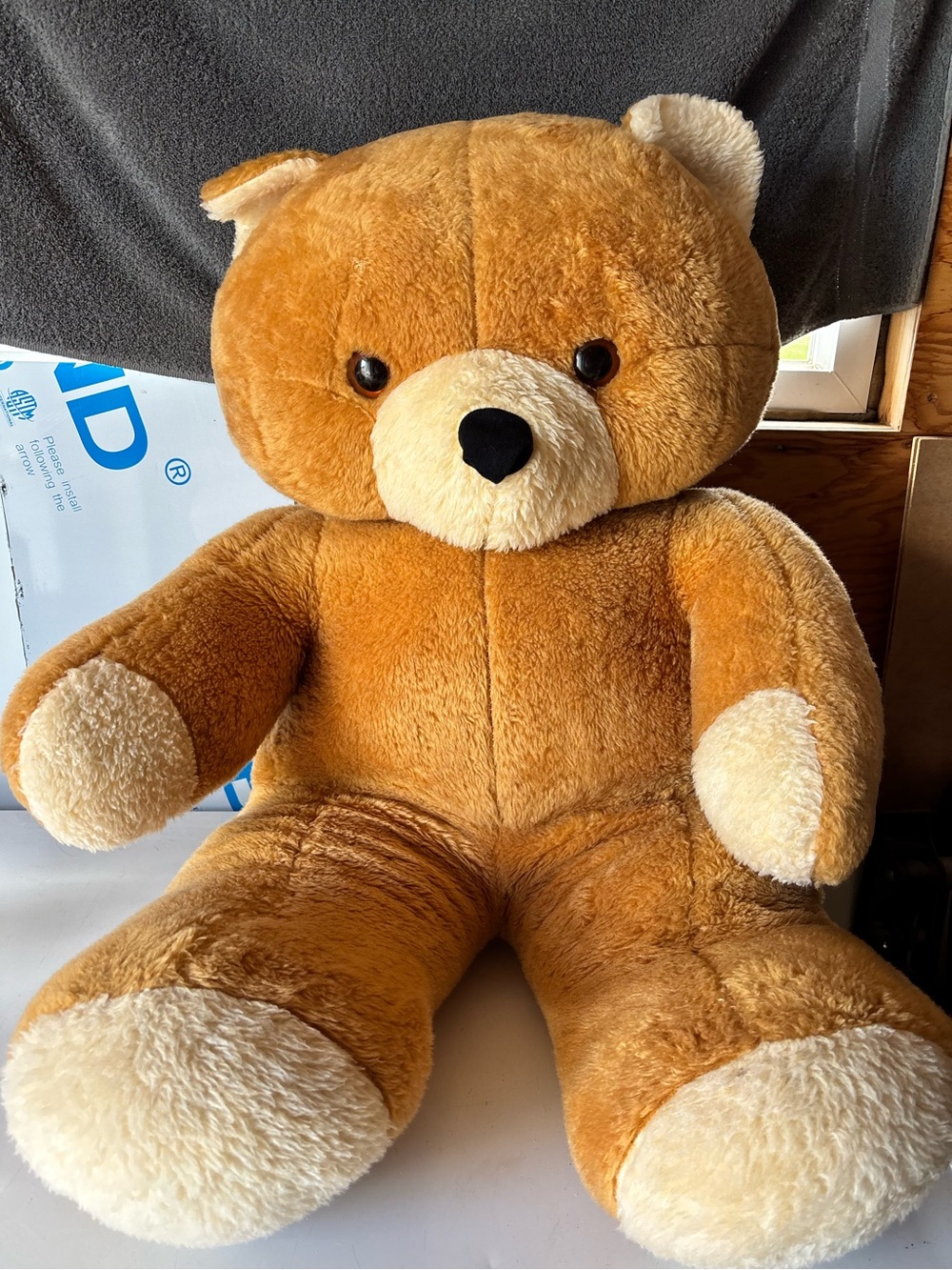 Plush Giant Teddy Bear - Brown